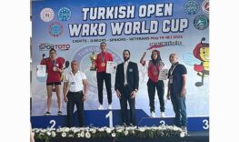 Bayraklı Sporcuları Uluslararası Kick Boks Şampiyonasında Tarihi Başarılar Elde Etti