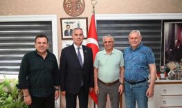 Sururi Çorabatır’dan Kemer Belediye Başkanı Necati Topaloğlu’na Ziyaret